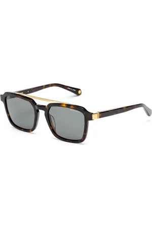 Belstaff Unisex, Accessoires, Brun, Taille: ONE Size Lunettes de Soleil en Acétate Marron