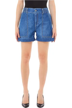 Liu Jo Femme, Shorts, Bleu, Taille: W32 Authentique Short Work Reg.W.