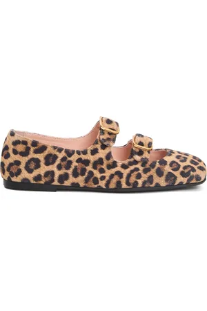 AGL ATTILIO GIUSTI LEOMBRUNI Femme, Chaussures, , Taille: 37 EU Ballerines avec Double Boucle