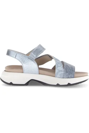 Gabor Femme, Chaussures, Bleu, Taille: 40 EU Sandales de marche confortables pour femmes