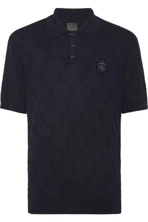BILLIONAIRE Homme, Tops, Bleu, Taille: 2XL Pull en Tricot Pullover
