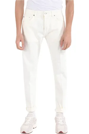 Dondup Homme, Jeans, Blanc, Taille: W38 Jeans emblématiques 5 poches fabriqués en Italie