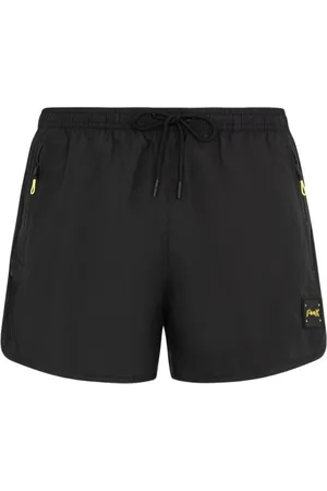 F**K Homme, Maillots de bain, Noir, Taille: S Court Avec Fermetures Éclair Latérales