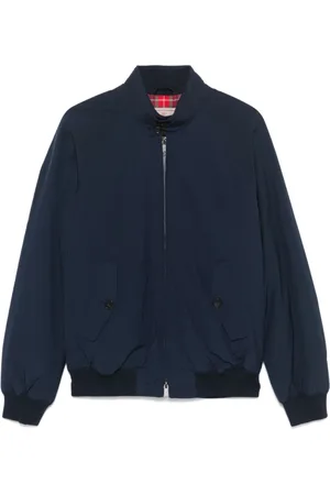 Baracuta Homme, Vestes, Bleu, Taille: 2XS Manteau Rembourré Bleu avec Fermeture Éclair
