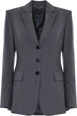 Kocca Femme, Vestes, Multicolore, Taille: 44 FR Élégant blazer à rayures avec col à revers