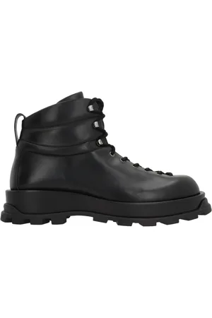 Jil Sander Homme, Chaussures, Noir, Taille: 42 EU Bottine de randonnée