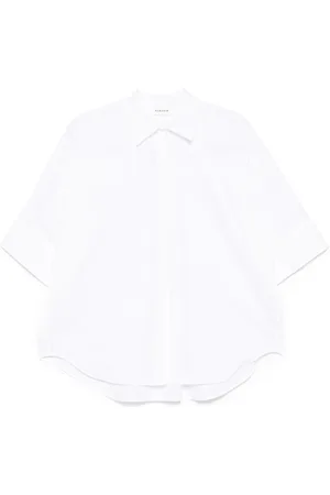 P.A.R.O.S.H. Femme, Blouses et Chemises, Blanc, Taille: 38 FR Chemise Blanche pour Homme