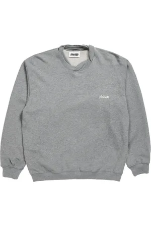 MAGLIANO Homme, Sweatshirts et sweats à capuche, Gris, Taille: S SweaT-shirt de sport avec impression frontale