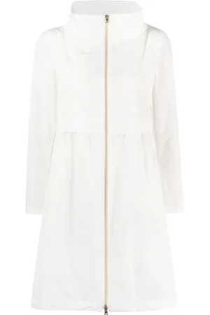 HERNO Femme, Manteaux, Blanc, Taille: 36 FR Manteaux Blancs Hiver
