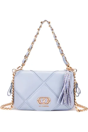 La Carrie Femme, Sacs, Bleu, Taille: ONE Size Sac Élégant Femme