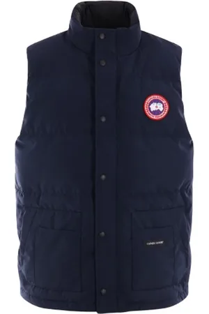 Canada Goose Homme, Vestes, Bleu, Taille: S Veste Sans Manches en Duvet