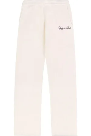 Sporty & Rich Femme, Pantalons, , Taille: 36 FR Pantalon avec Logo Brodé