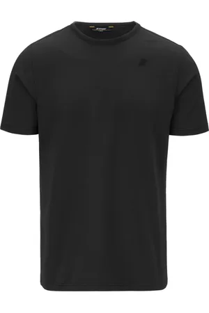 K-Way Homme, Tops, Noir, Taille: S T-shirt en jersey stretch avec logo latéral