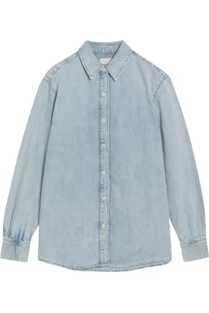 Calvin Klein Femme, Blouses et Chemises, Bleu, Taille: 40 FR Chemise en Denim