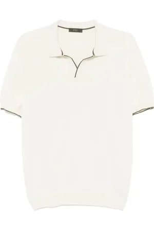 FAY Homme, Tops, , Taille: L T-shirt avec logo brodé