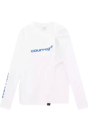 Courrèges Femme, Tops, Blanc, Taille: 42 FR Body Blanc avec