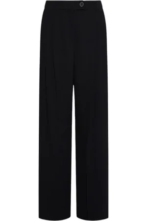 MARELLA Femme, Pantalons, Noir, Taille: 40 FR Pantalon Noir Élégance Urbaine