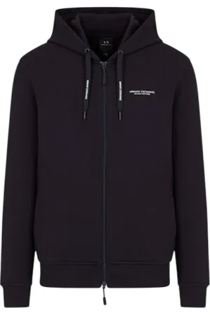Armani Exchange Homme, Sweatshirts et sweats à capuche, Bleu, Taille: S Cardigan Bleu Mode Homme