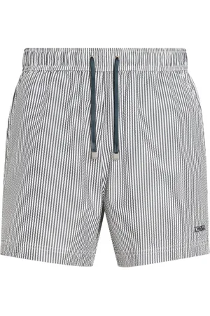 Ermenegildo Zegna Homme, Maillots de bain, Bleu, Taille: S Vêtements de mer bleus avec taille élastique