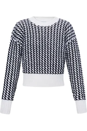 Bottega Veneta Femme, Pulls, Blanc, Taille: 40 FR Tricots à col rond