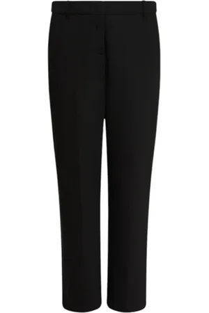 MARELLA Femme, Pantalons, Noir, Taille: 46 FR Pantalon Cigarette Noir Élégance Moderne