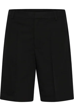 Kaffe Femme, Shorts, Noir, Taille: 48 FR Short taille haute à fermeture éclair noir profond