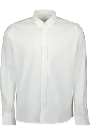 Ami Homme, Chemises, Blanc, Taille: XL Chemise Cœur Ami Blanc Coton Biologique