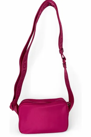 HUGO BOSS Femme, Sacs, Rose, Taille: ONE Size Sac Bandoulière avec Bandeau Logo