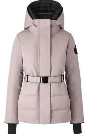 Canada Goose Femme, Vestes, Rose, Taille: 40 FR Veste Rose Ceinturée McKenna