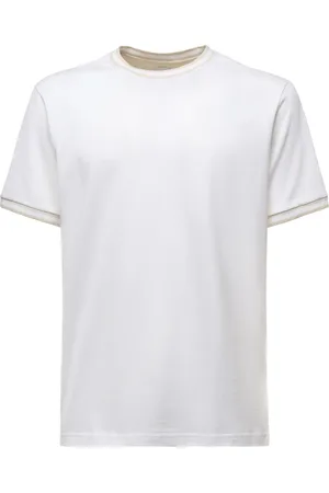 ELEVENTY Homme, Tops, Blanc, Taille: 2XL T-shirts et Polos en Coton
