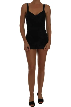 Dolce & Gabbana Femme, Robes, Noir, Taille: 40 FR Short Robes