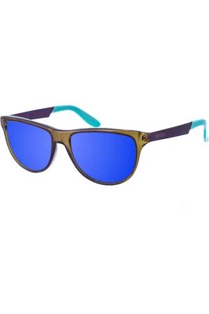 Carrera Femme, Accessoires, Gris, Taille: ONE Size Lunettes de soleil ovales avec monture en acétate