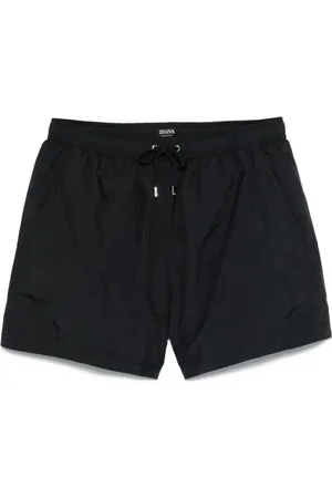 Ermenegildo Zegna Homme, Maillots de bain, Noir, Taille: M Vêtements de mer noirs avec taille élastique