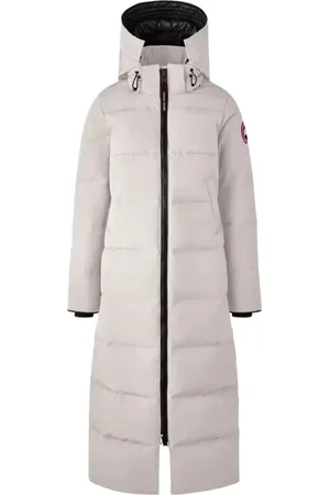 Canada Goose Femme, Manteaux, Gris, Taille: 36 FR Manteau gris Mystique en duvet