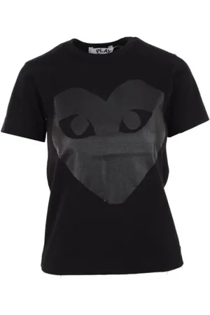 Comme des Garçons Femme, Tops, Noir, Taille: 40 FR T-Chemises