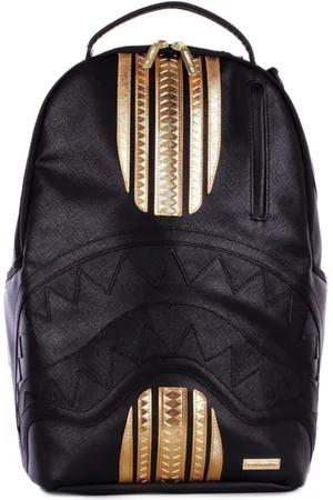 Sprayground Unisex, Sacs, Noir, Taille: ONE Size Sac à dos noir avec logo frontal