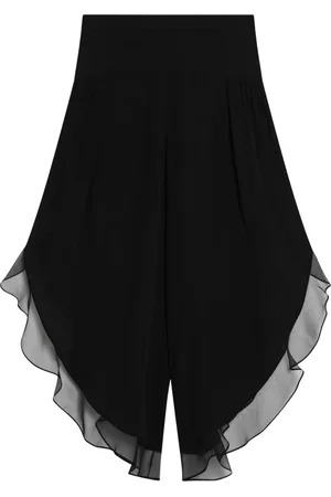 VALENTINO GARAVANI Femme, Pantalons, Noir, Taille: 38 FR Pantalon Coupe Droite