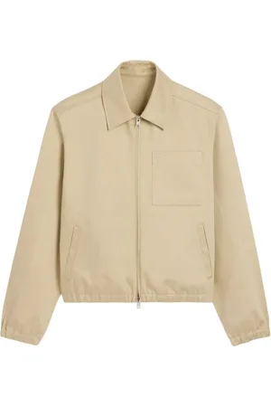Ami Homme, Vestes, , Taille: S Veste en Coton à Fermeture Éclair