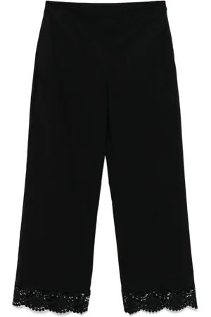 Twin-Set Femme, Pantalons, Noir, Taille: 38 FR Pantalon Noir pour Femme
