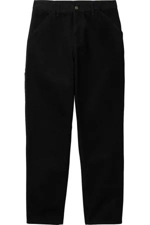 Carhartt Homme, Jeans, Noir, Taille: W29 Pantalon noir en coton coupe décontractée