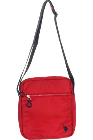 U.S. Polo Assn. Homme, Sacs, Rouge, Taille: ONE Size Sac Bandoulière Homme avec Fermeture Éclair