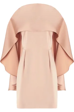 GENNY Femme, Robes, , Taille: 38 FR Robe Rose Poudré avec Cape