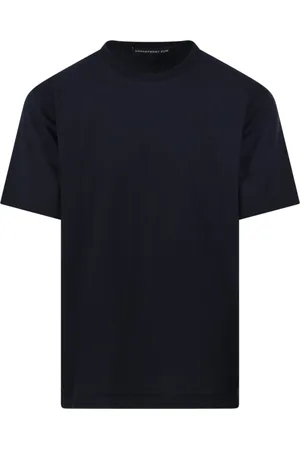 DEPARTMENT FIVE Homme, Tops, Bleu, Taille: L T-shirt Vague Marine