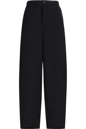 Marni Femme, Pantalons, Noir, Taille: 36 FR Pantalons de laine de luxe pour femmes