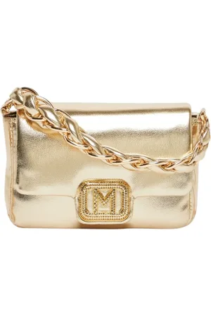 MARELLA Femme, Sacs, Jaune, Taille: ONE Size Sac bandoulière doré avec bandoulière chaîne