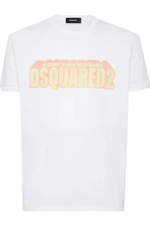 Dsquared2 Homme, Tops, Blanc, Taille: M Collection de T-shirts & Polos décontractés