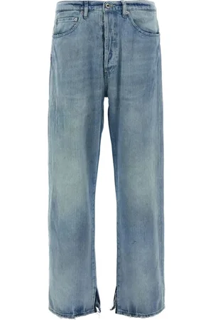 Maison Margiela Homme, Jeans, Bleu, Taille: W31 Jean Denim Classique avec Cinq Poches