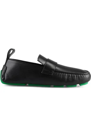 Bottega Veneta Homme, Chaussures, Noir, Taille: 43 EU Mocassin Noir Perruche Chaussures