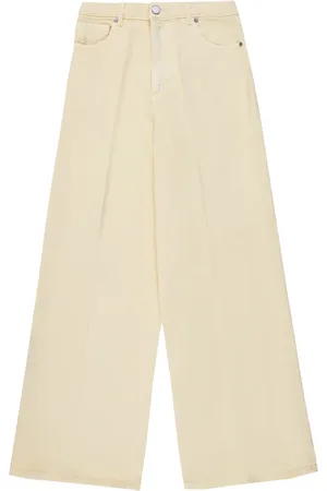 CRUNA Femme, Pantalons, , Taille: 38 FR Elegant Cream Pantalons