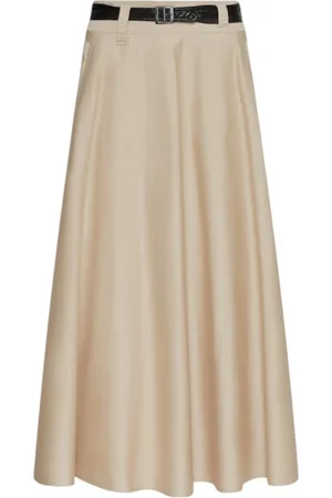 MARELLA Femme, Jupes, , Taille: 38 FR Jupe Jacquard Sable Kuban